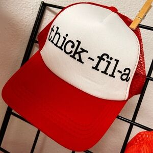 Thick fila hat
